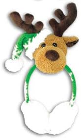 Plush Holiday Earmuffs (Reindeer)