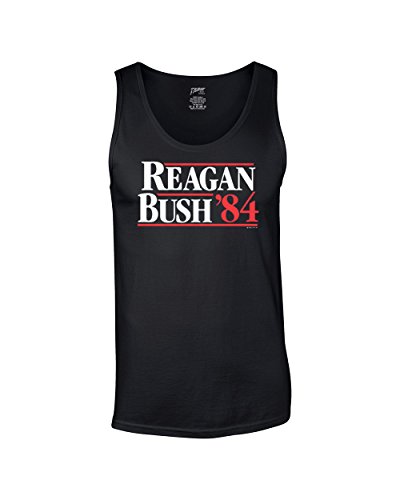 Ronald Reagan Bush '84 Cool Retro Tank Top