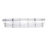 T-Rex 20051 Vertical Polished Aluminum Billet Grille Insert,611 Bars - 2 Piece by T-Rex Grilles