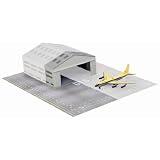 Dragon 1 400 Airport Hangar Front Section Set with Boeing 367-80 by Dragon