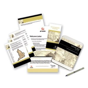 Childrens Toyshop  Third Party New : Historic Map Gift Box