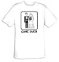 GAME OVER Funny Marriage Bride & Groom T-shirt