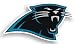 Carolina Panthers 12'' Logo Car Magnet