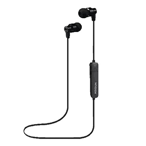 Mosunx(TM) Bluetooth Wireless Headset Stereo Headphone Earphone For Sport Handfree (Black)