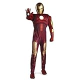 Iron Man Super Deluxe Costume Adult Movie Marvel Comics Super Hero
