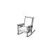 Authentic Mission Rocking Chair Plans (Woodworking Project Paper Plan)