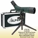 Alpen 20-60x60 w/45 degree eyepiece Spotting Scope Kit