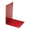 Officemate Classic Bookends, Pair, Red, 160mm