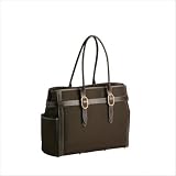 Contemporary Classic Nylon Travel Tote in Chocolate