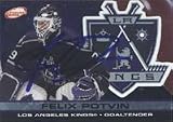 Felix Potvin, Los Angeles Kings, 2002 Pacific Atomic Die Cast Autographed Card