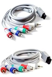 Nintendo Wii AV / HDTV / EDTV High Resolution Component Cable