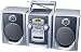 Electronics : Jwin Jxcd4300 3-Piece Home & Go Cd/Cassette Player