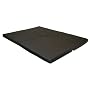 Adult QuadFold Hide 'A Mat Poly Cotton  Queen, Black