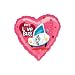 Disney Herbie the Love Bug 18" Heart Shaped Mylar Balloon