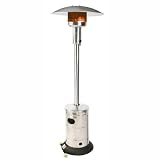 Outdoor Leisure Propane Patio Radiant Heater, Stainless Steel, TD125