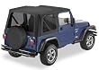 Bestop Replace-A-Top Black Diamond 2003-2006 Jeep Wrangler TJ # 51193-35
