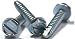 10 X 3/4 Type 25 TCS / Slotted / Hex Washer Head / Steel / Zinc / 6,000 Pc. Carton