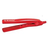 Luxorpro Ts-2 Detailer #1944 Tourmaline Ceramic Mini Styling Iron * Red