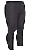 emFraa Mens Womens Skin Tights Thermal Base layer Pants Compression Winter Black XS ~ 2XL