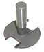 CSAW 132011 Router Bit with 1 2-Inch Shank for Lamello #11 Round Joining Plates