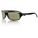 SERENGETI PISANO SHINY BLACK 555NM POLARIZED SUNGLASSES #6890