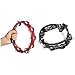 Cyclops Tambourine Black/Dimpled/Handheld