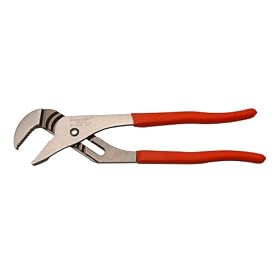 Crescent R212CV 3-Inch Jaw Capacity 12-Inch Straight Jaw Cushion Grip Tongue and Groove Plier,