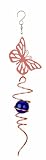 Red Carpet Studios Nature's Clycone Butterfly with Blue Glass Bead