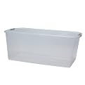 Iris Buckle Up Boxes - Clear (95 qt.) (Set of 5)
