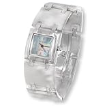 Boma Large Sterling Silver Square Link Watch