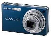 Nikon Coolpix S550 10MP Digital Camera with 5x Optical Zoom (Cool Blue)