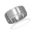 Stainless Steel Men's Spin Ring