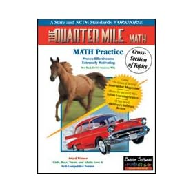 The Quarter Mile Math: Cross-Section Of Topics [XP & VISTA]