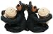 Willie Black Bear Salt & Pepper Shaker Holder (Includes 2 Shakers)