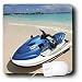 Kike Calvo Barbados - Jetski on the Beach at Boat Yard Beach Resort, located next to Bayshore Carlisle Bay in Bridgetown. - Mouse Pads