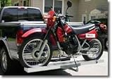 Motorcycle Scooter Dirt Bike Carrier Hauler Rack Ramp
