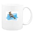 Mug with wild, waxwing, cedar, garrulus, bombycilla, bird, life, birds, genus