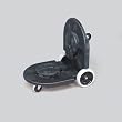 Rubbermaid FG264600 Black Tandem Brute Trash Dolly