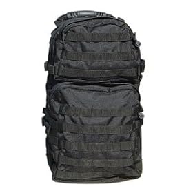 Military Black Color Assault Pack Hydration Pack Backpack Large Capacity 2.5 Liter (84oz) Bladder for Cycling, Moutain Biking, Snowboarding, Hiking, and Great Outdoors