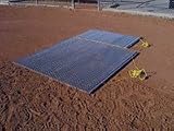 ALL STEEL DRAG MAT -3 X 5 (SHOWN W/LARGER 6X6 MAT)