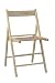 Kitchen & Housewares : Linon Set/4 Folding Slat Back Chair Natural Finish