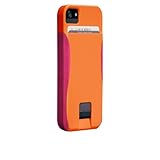 Case-Mate 日本正規品 iPhone5 POP! ID Case, タンジェリンオレンジ/リップスティックピンク 【カードホルダーつき ハイブリッド・ハードケース】 CM022412