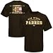 Majestic San Diego Padres Brown Ticket History T-shirt