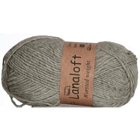 Brown Sheep Yarn - Lanaloft Worsted Yarn - 42 Sandstone