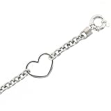 Karat Platinum Open Heart Bracelet