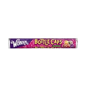 Wonka Bottle Caps, 1.77-Ounce Tubes (Pack of 48)