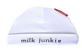 31VFl09Q6XL. SL160  Babygags Milk Junkie Beanie Cap in White 0 6 Months