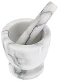 Polished White Med. Mortar & Pestle