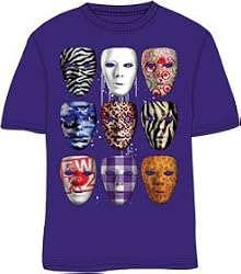 Jabbawockeez Dance Pattern Masks T-shirt Tee