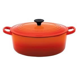 Le Creuset 29cm Oval Cocotte - Volcanic